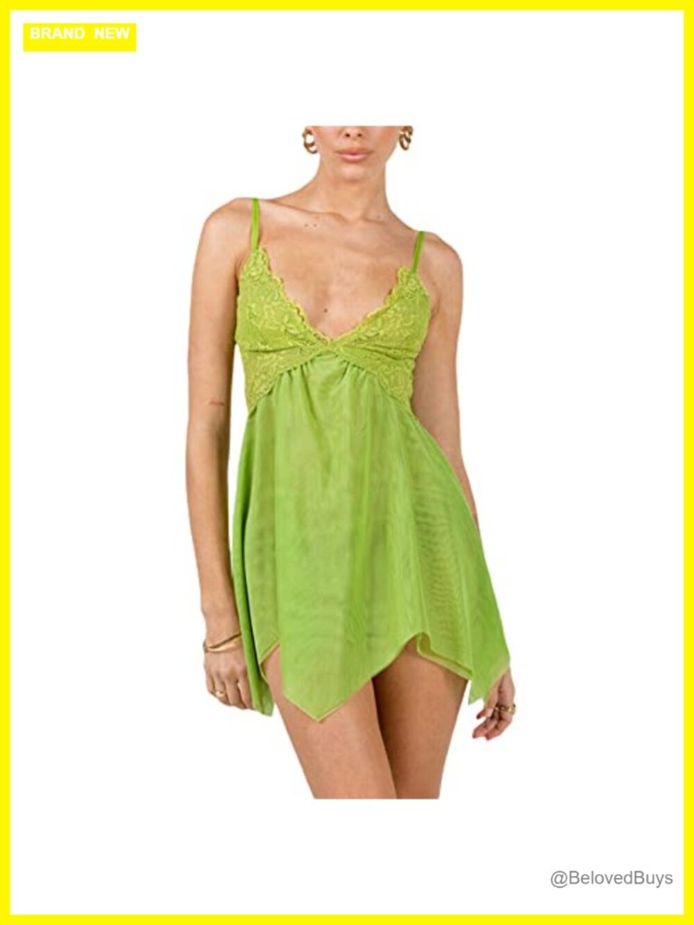 Fairy Costume Lace Mini Dress Cosplay with Wings for Women